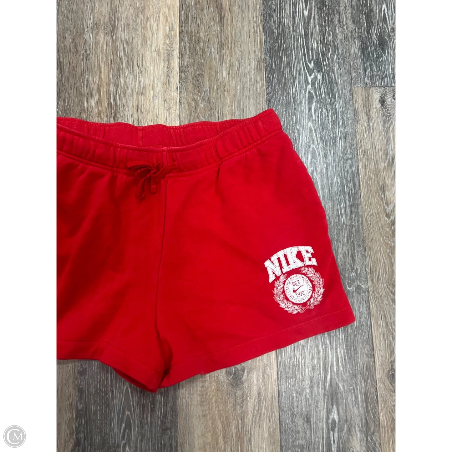 Athletic Shorts By Nike Apparel In Red, Size: L