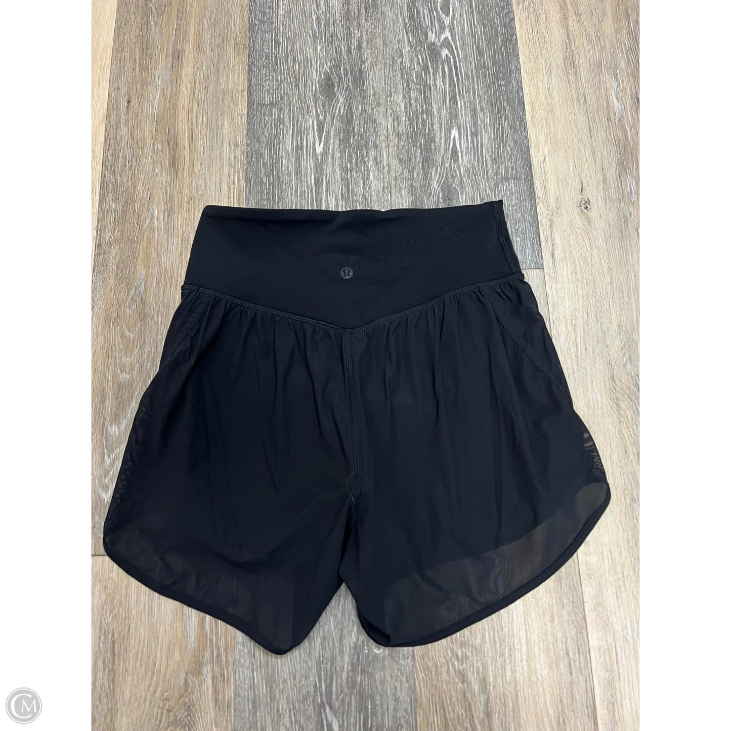 Athletic Shorts By Lululemon In Black, Size: 6