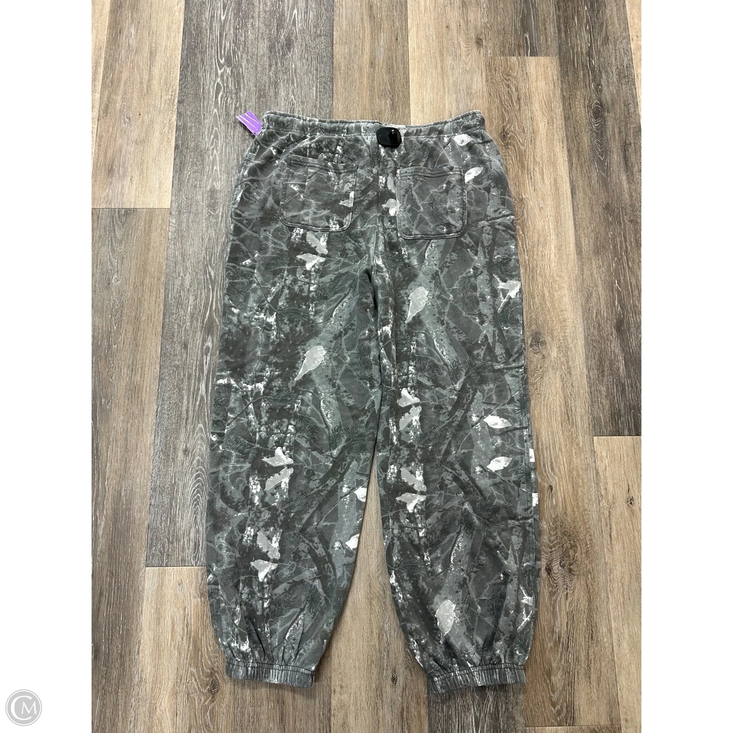 -Pants Lounge By Thread And Supply In Camouflage Print, Size: L