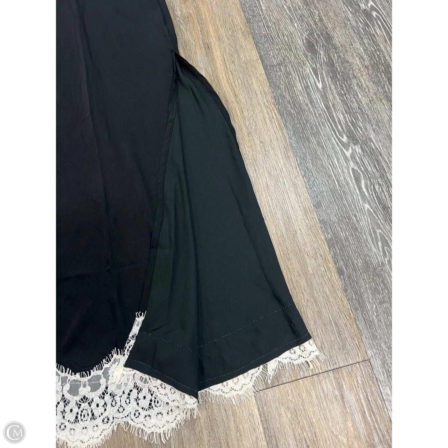 Skirt Maxi By Gap In Black, Size: M