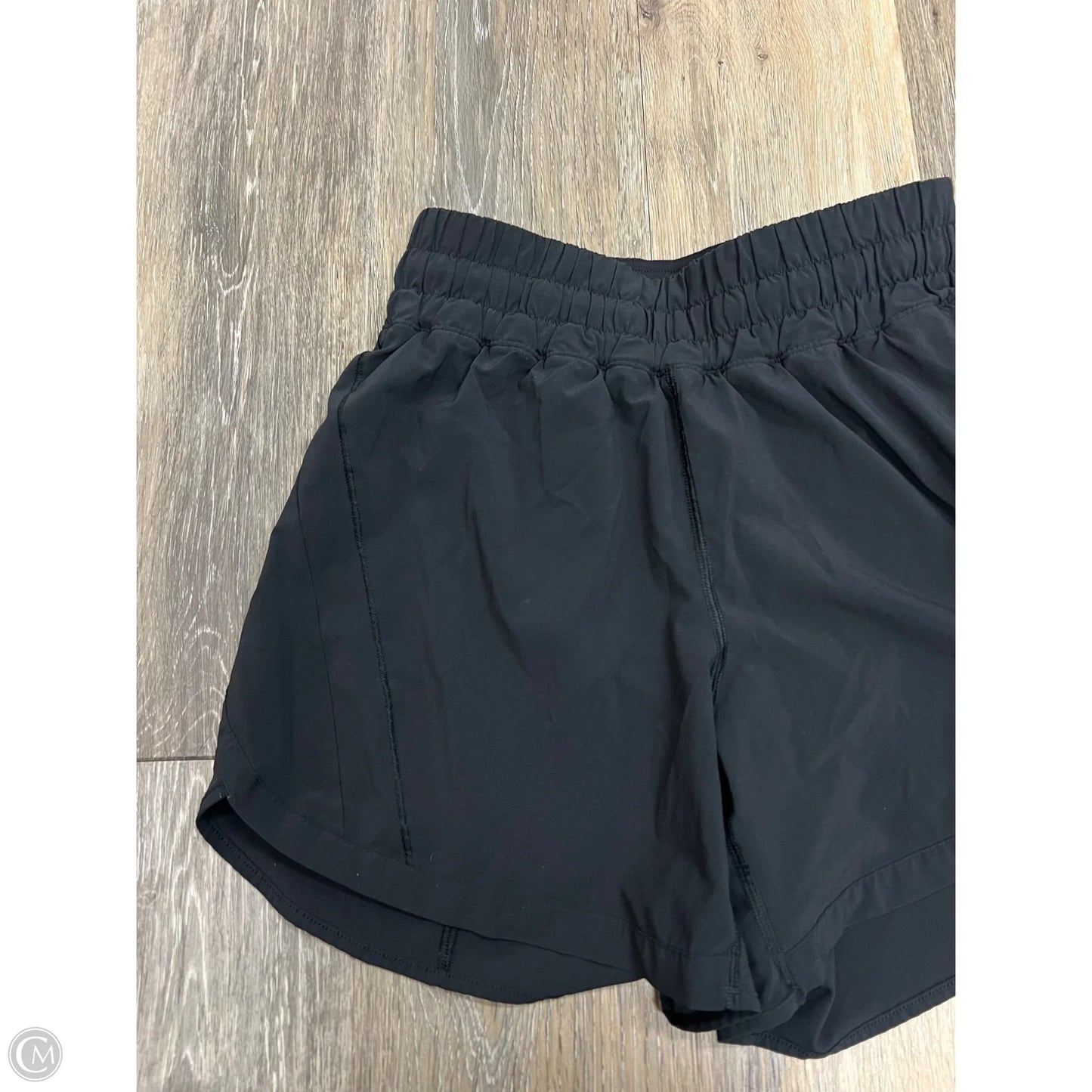 Athletic Shorts By Lululemon In Black, Size: 6
