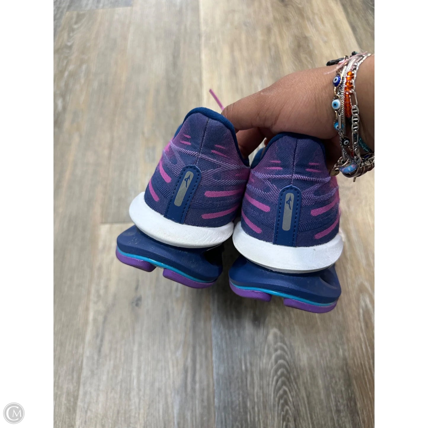 Shoes Athletic By Mizuno In Purple, Size: 8.5