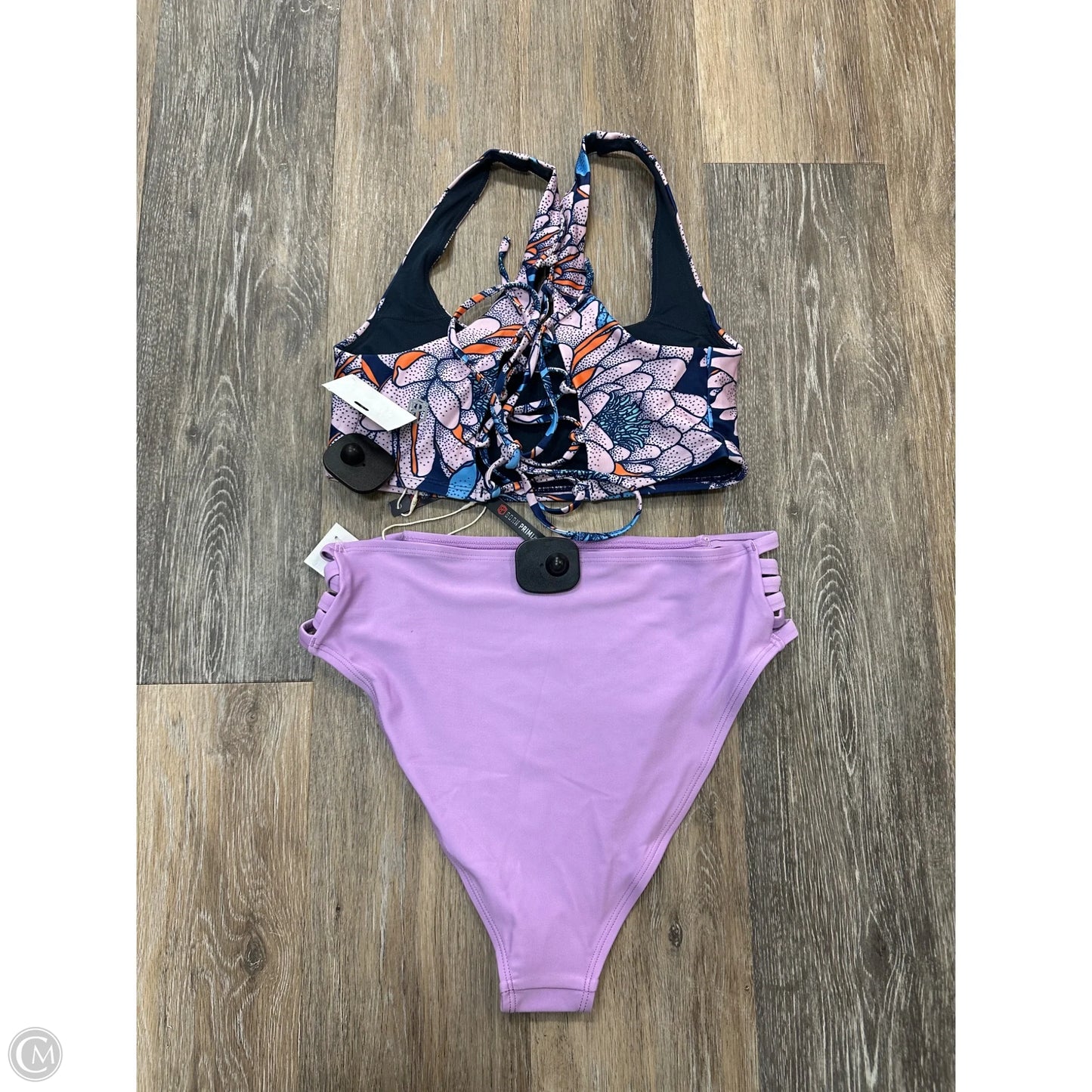 Swimsuit 2pc By Born Primitive In Purple, Size: M