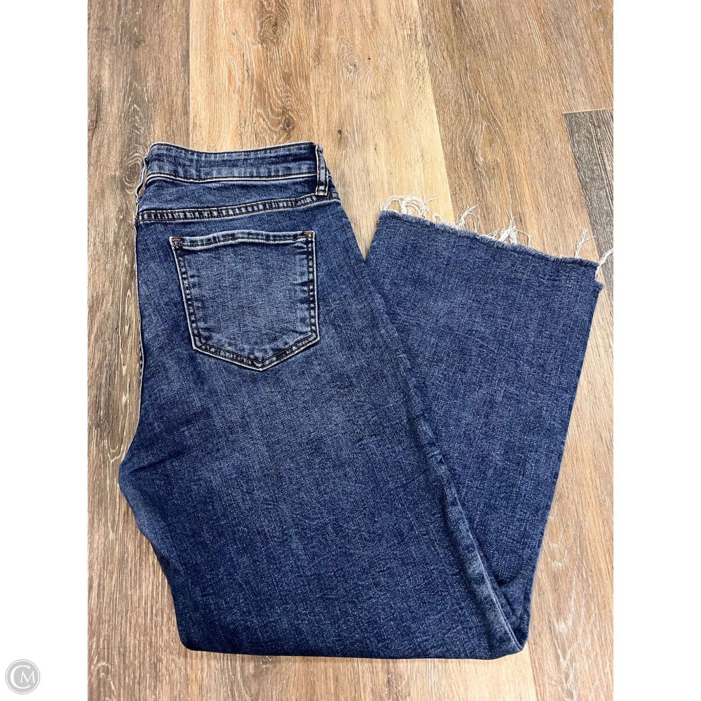 Jeans Wide Leg By Kut In Blue Denim, Size: 10