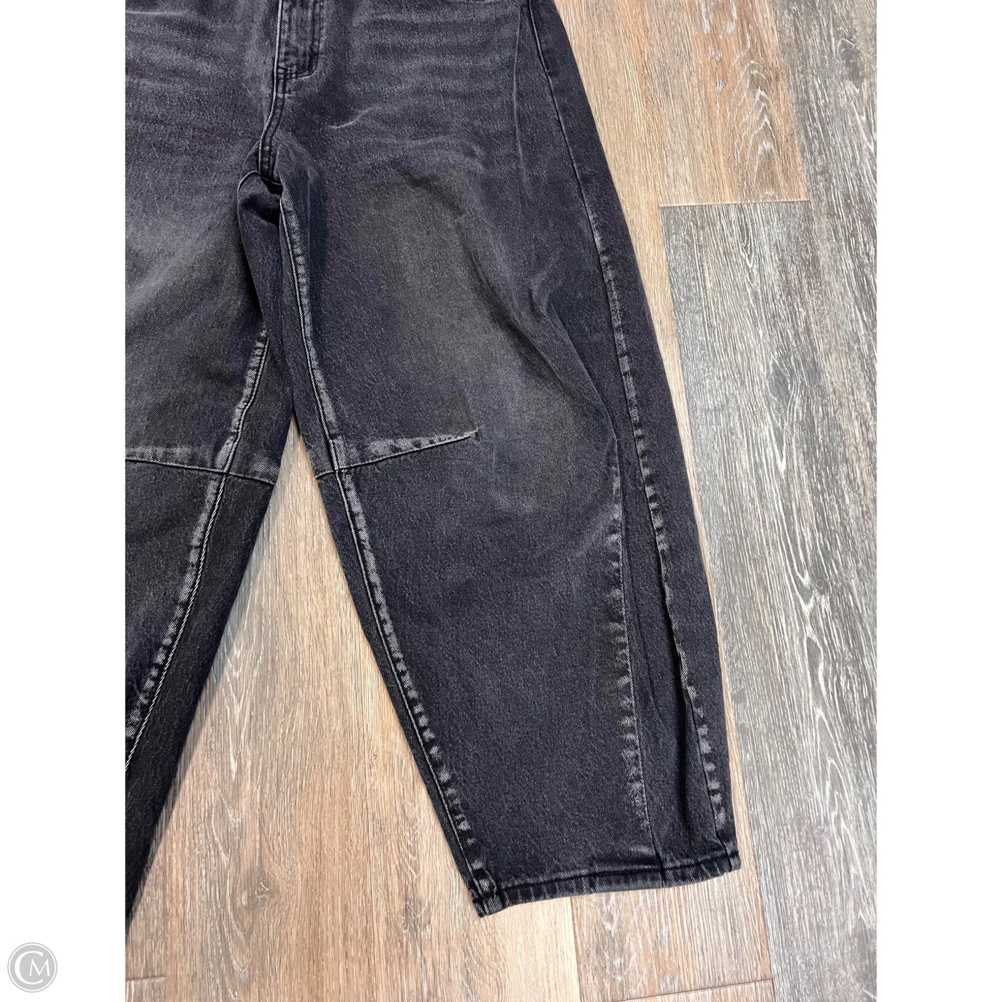Jeans Boyfriend By Kancan In Black Denim, Size: 10