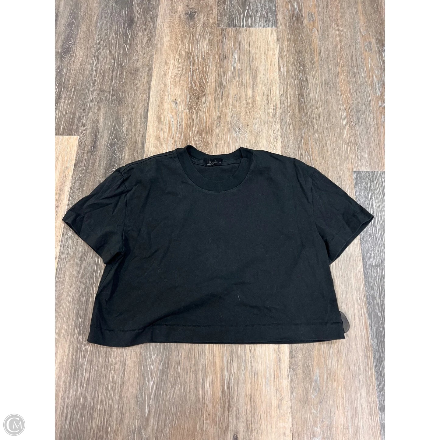 Top Short Sleeve By Nuuds In Black, Size: Xs