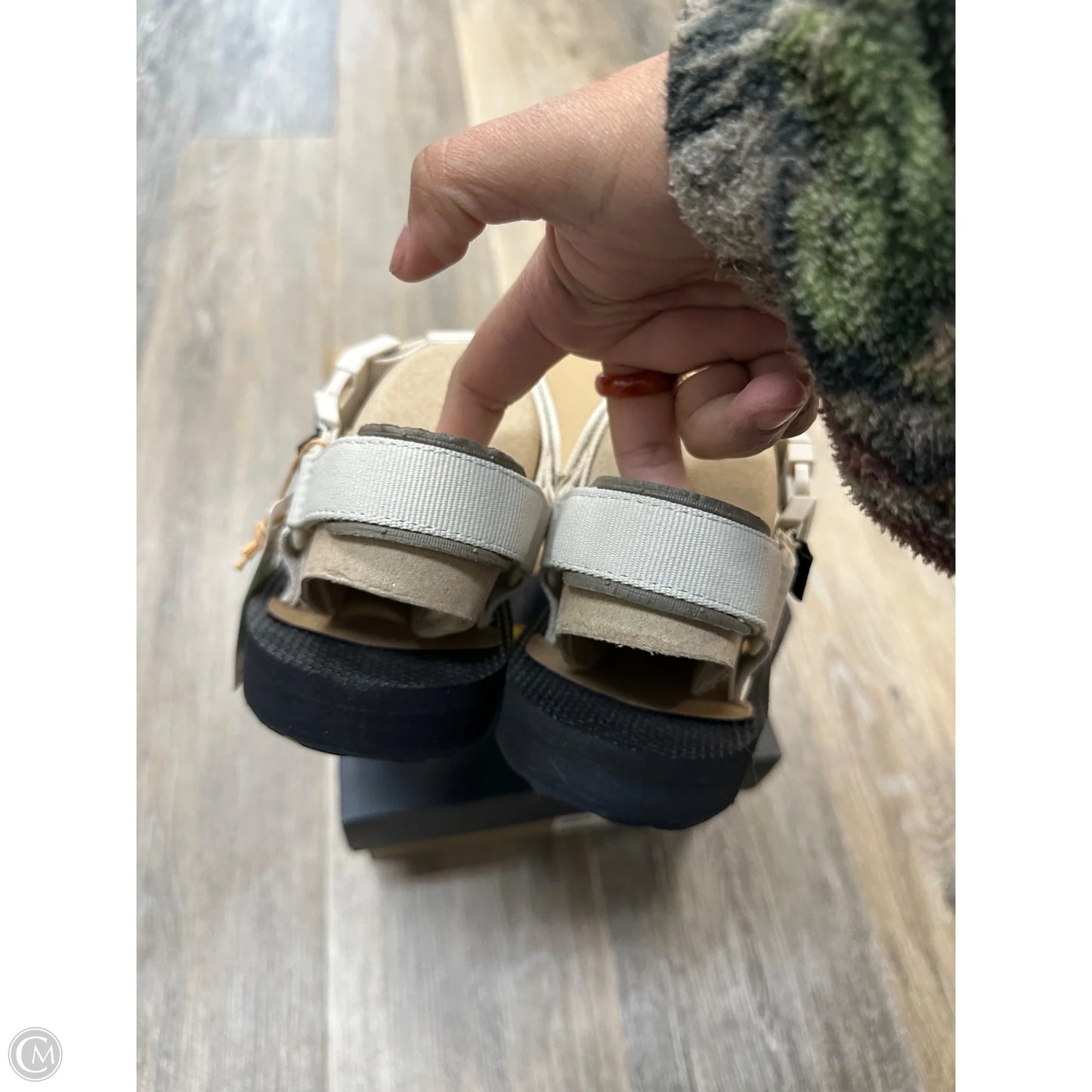 Sandals Flats By Teva In Cream, Size: 10