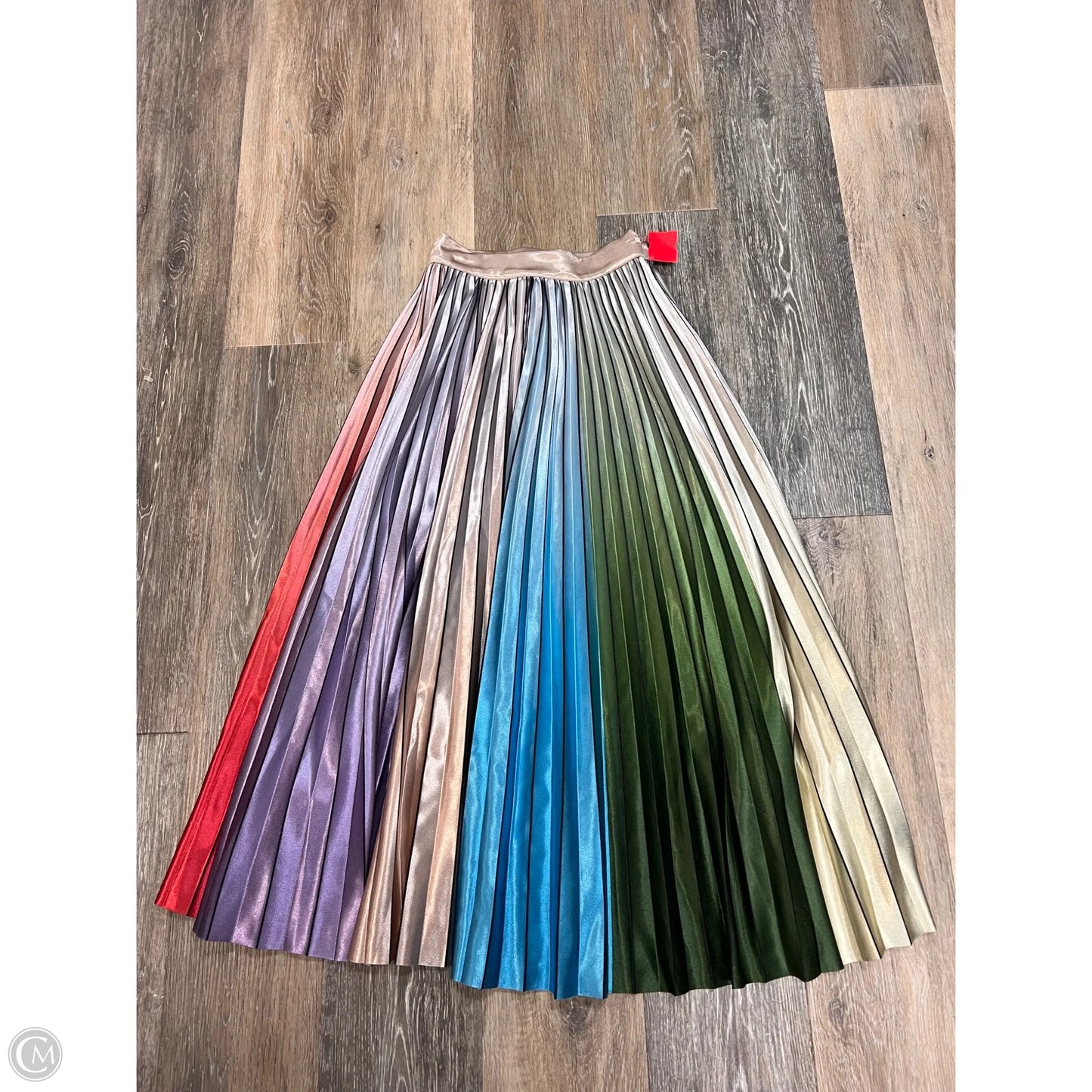 Skirt Maxi By Anthropologie In Rainbow Print, Size: 2