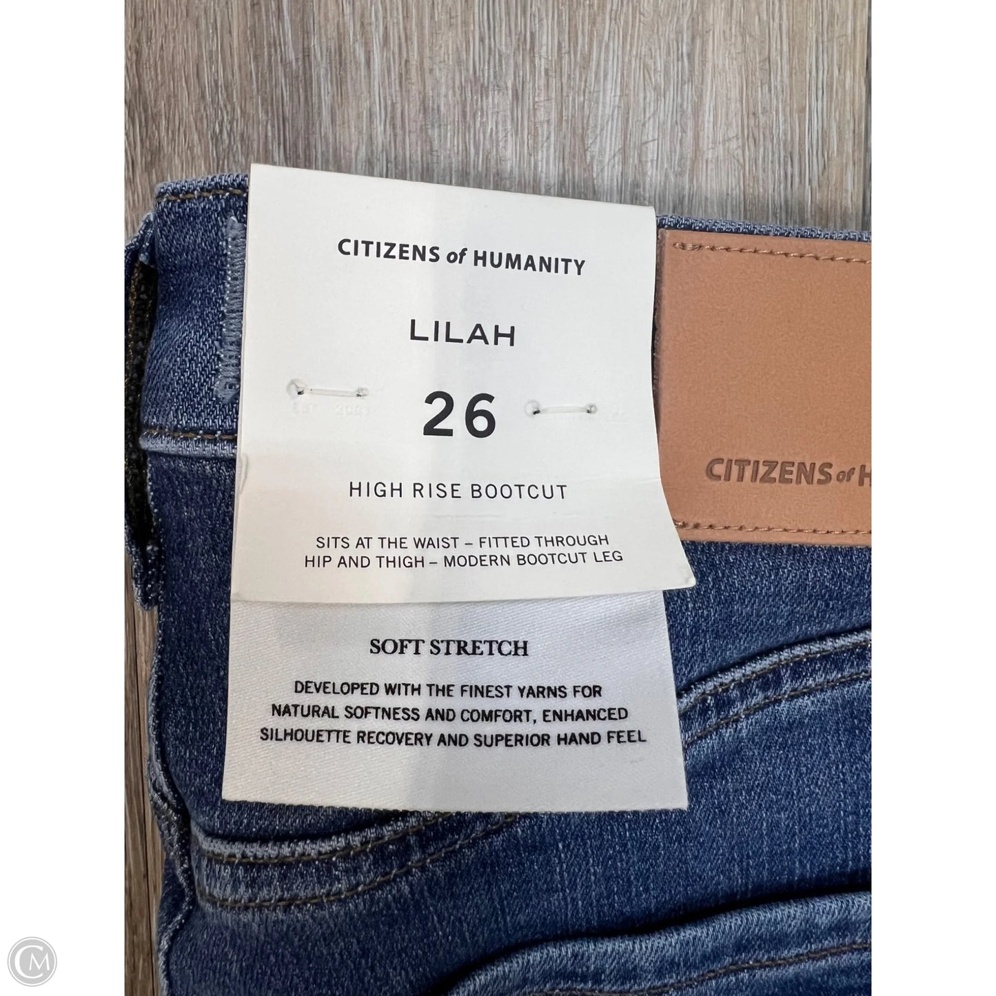 Jeans Straight By Citizens Of Humanity In Blue Denim, Size: 2/26