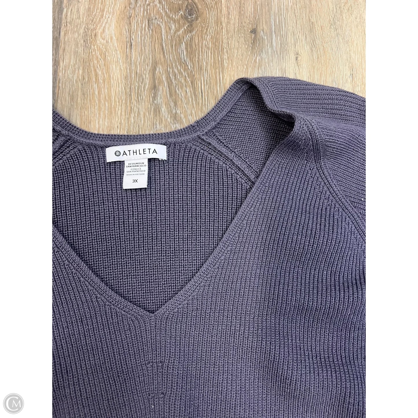 Sweater By Athleta In Purple, Size: 3x