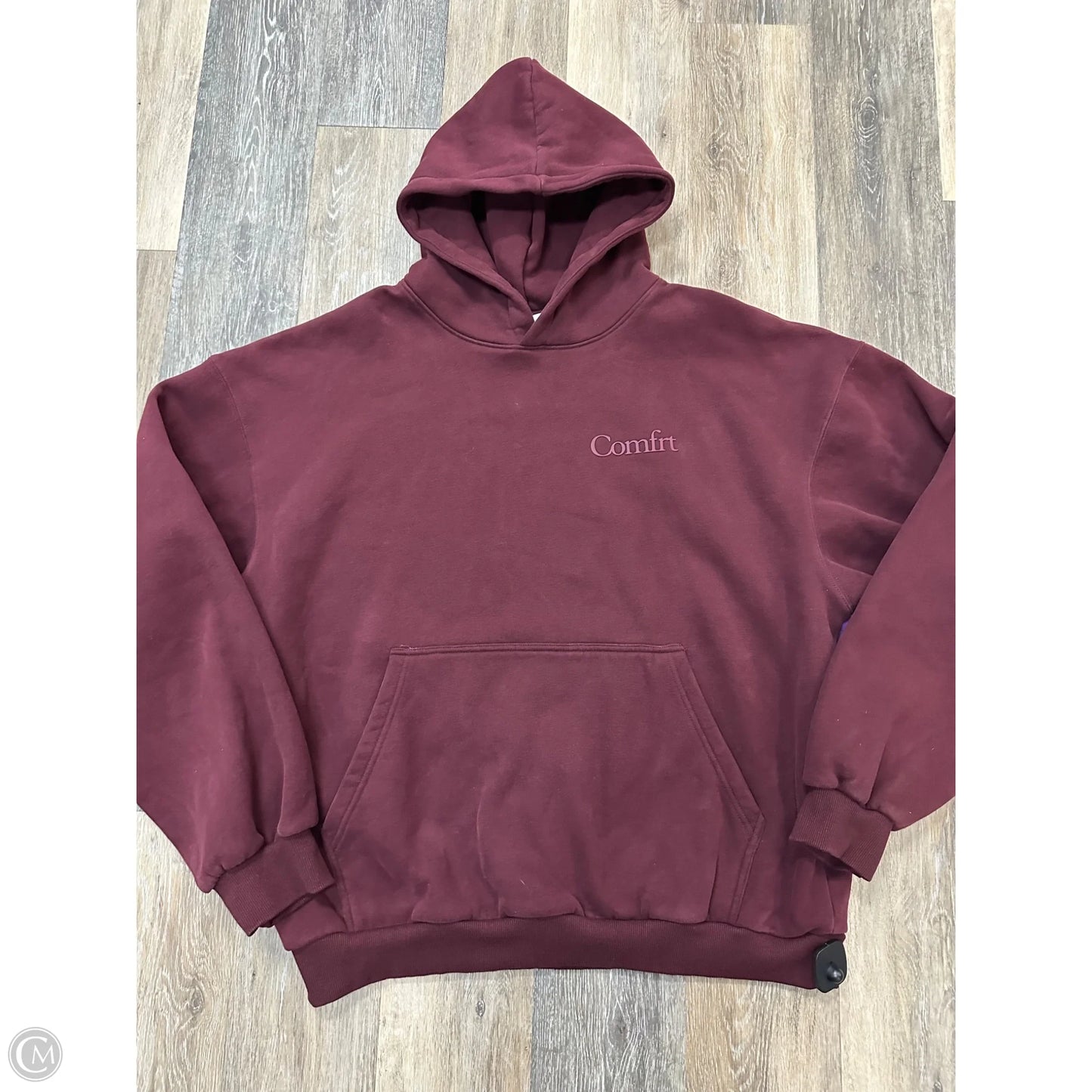 Sweatshirt Hoodie By Comfrt In Red, Size: 2x