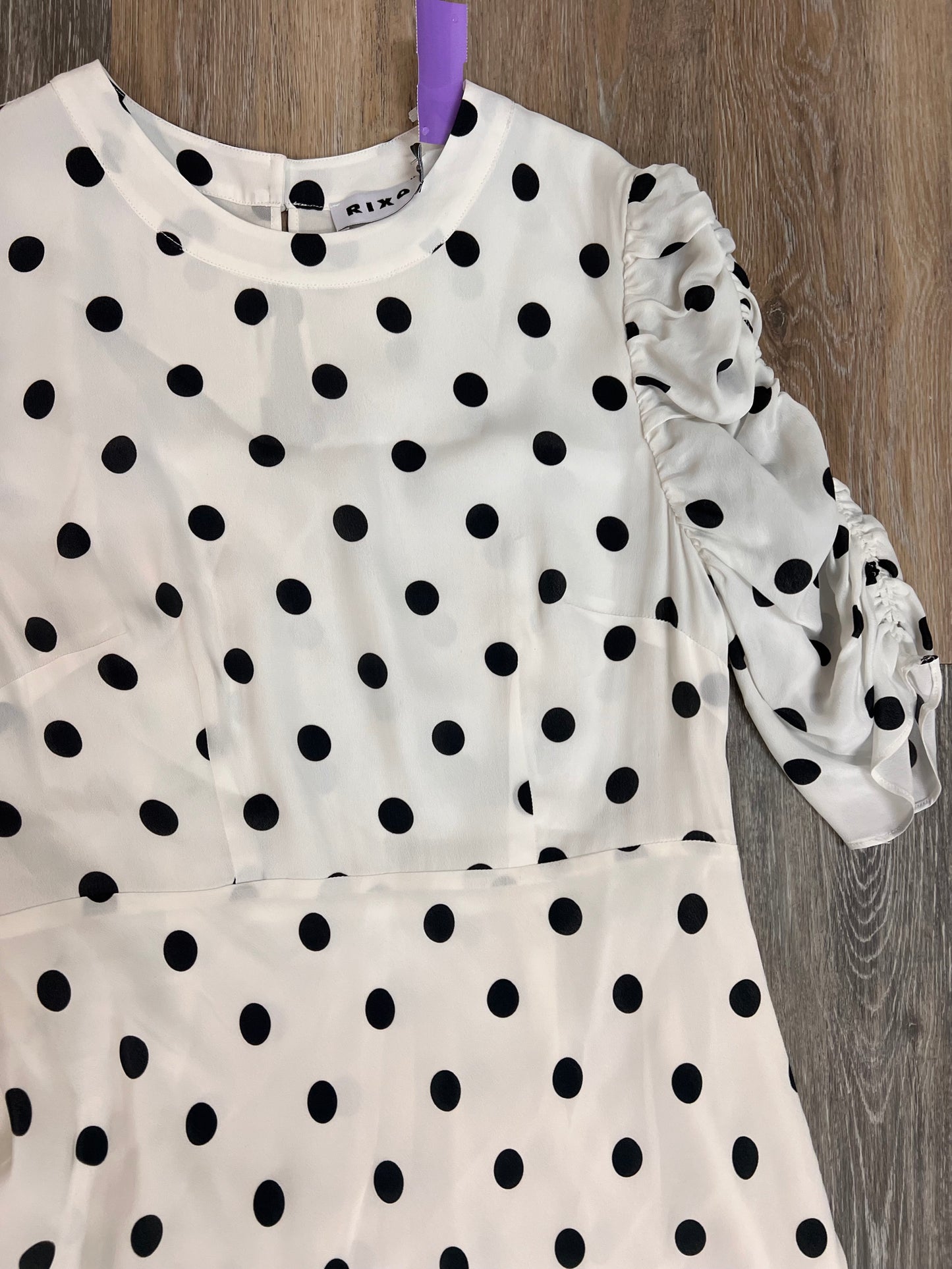 Dress Designer Long By Rixo In Polkadot Pattern, Size: S