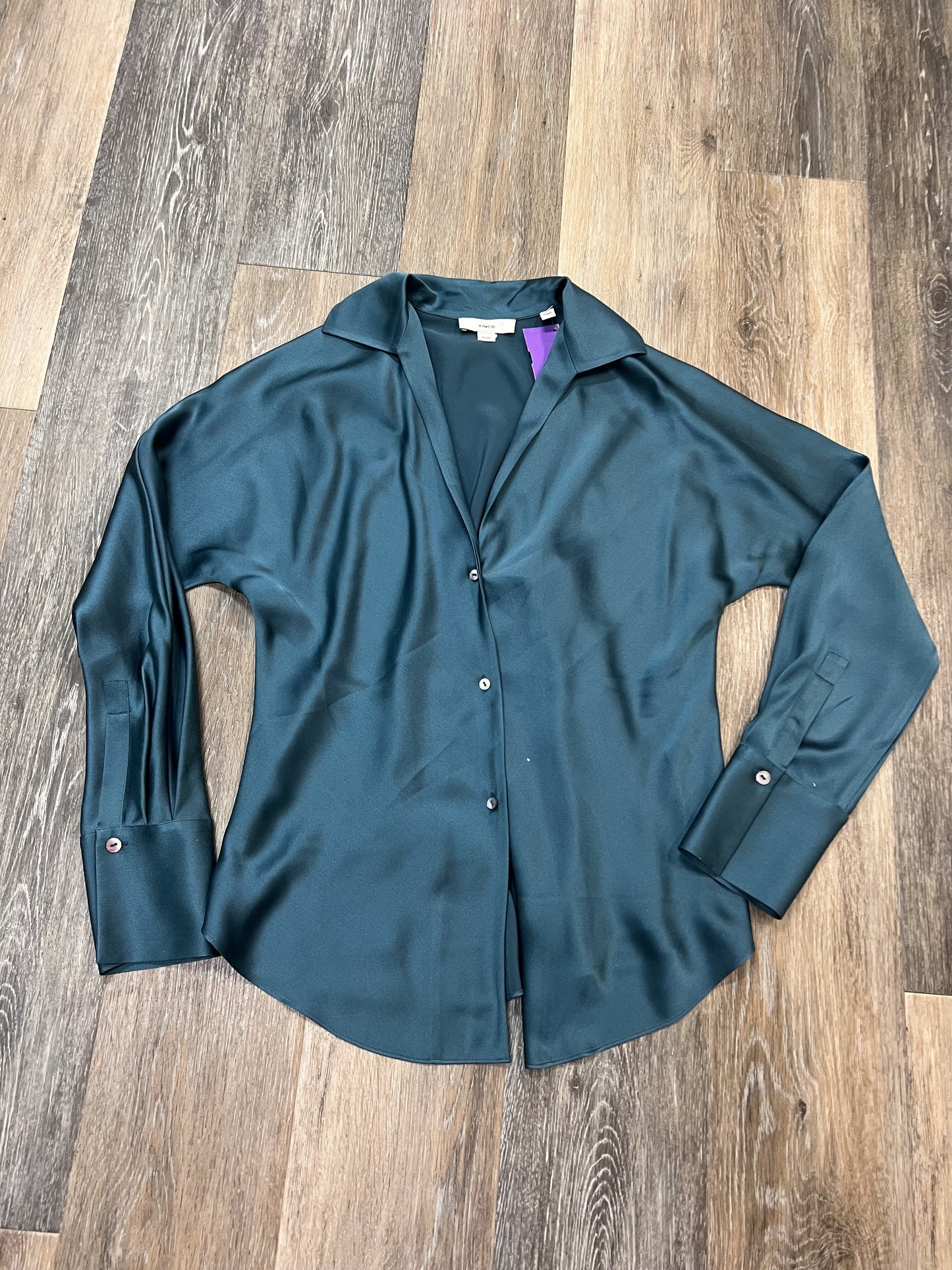 Blouse Long Sleeve By Vince Size: Xs