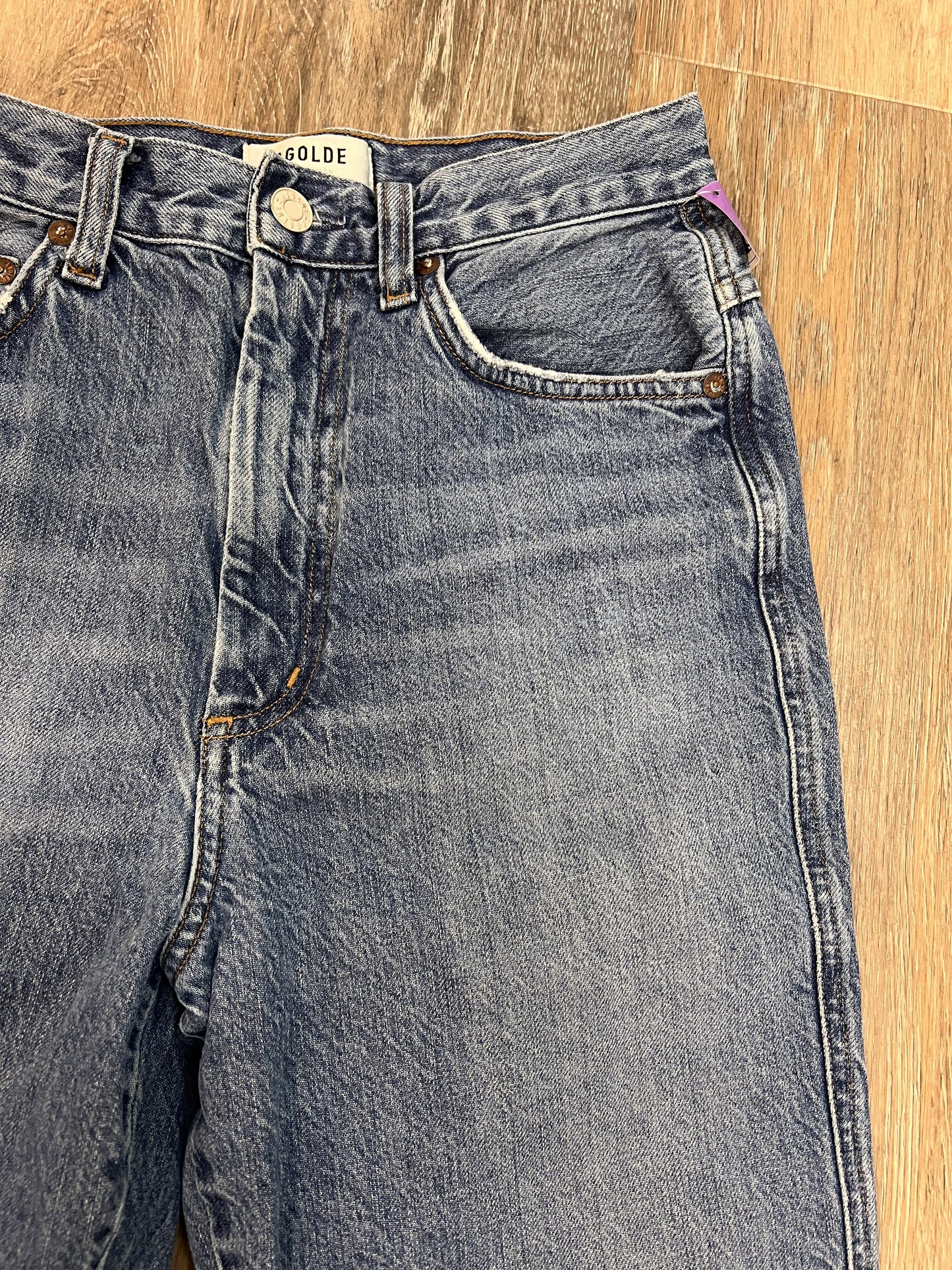 Jeans Straight By Agolde Size: 1/25