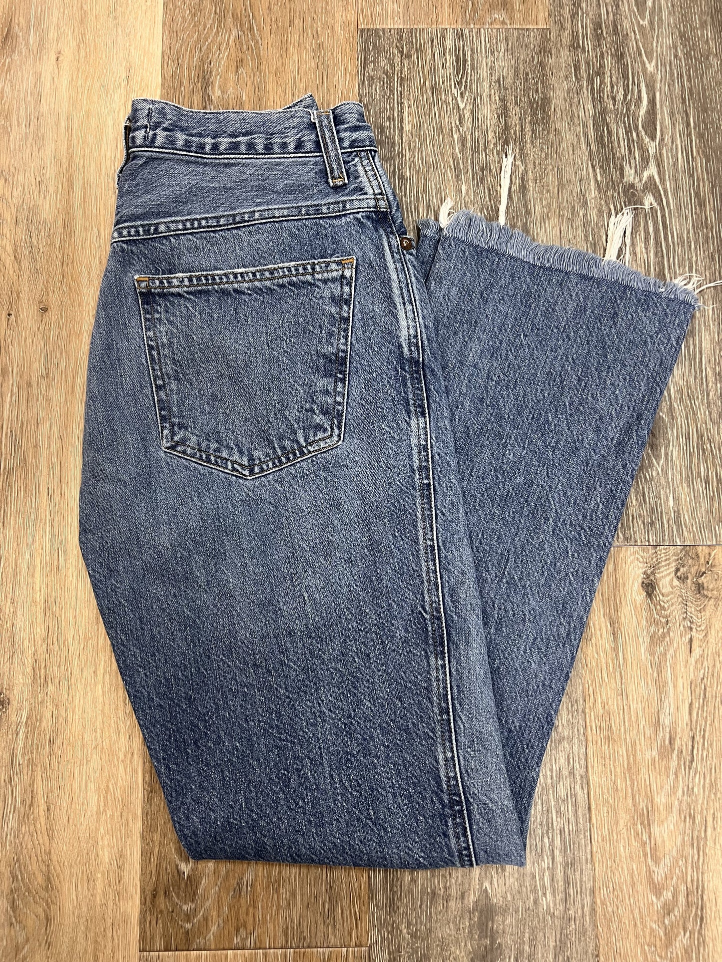 Jeans Straight By Agolde Size: 1/25