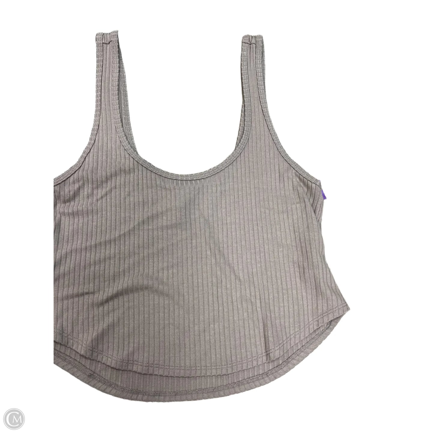 Athletic Tank Top By Beyond Yoga In Taupe, Size: S