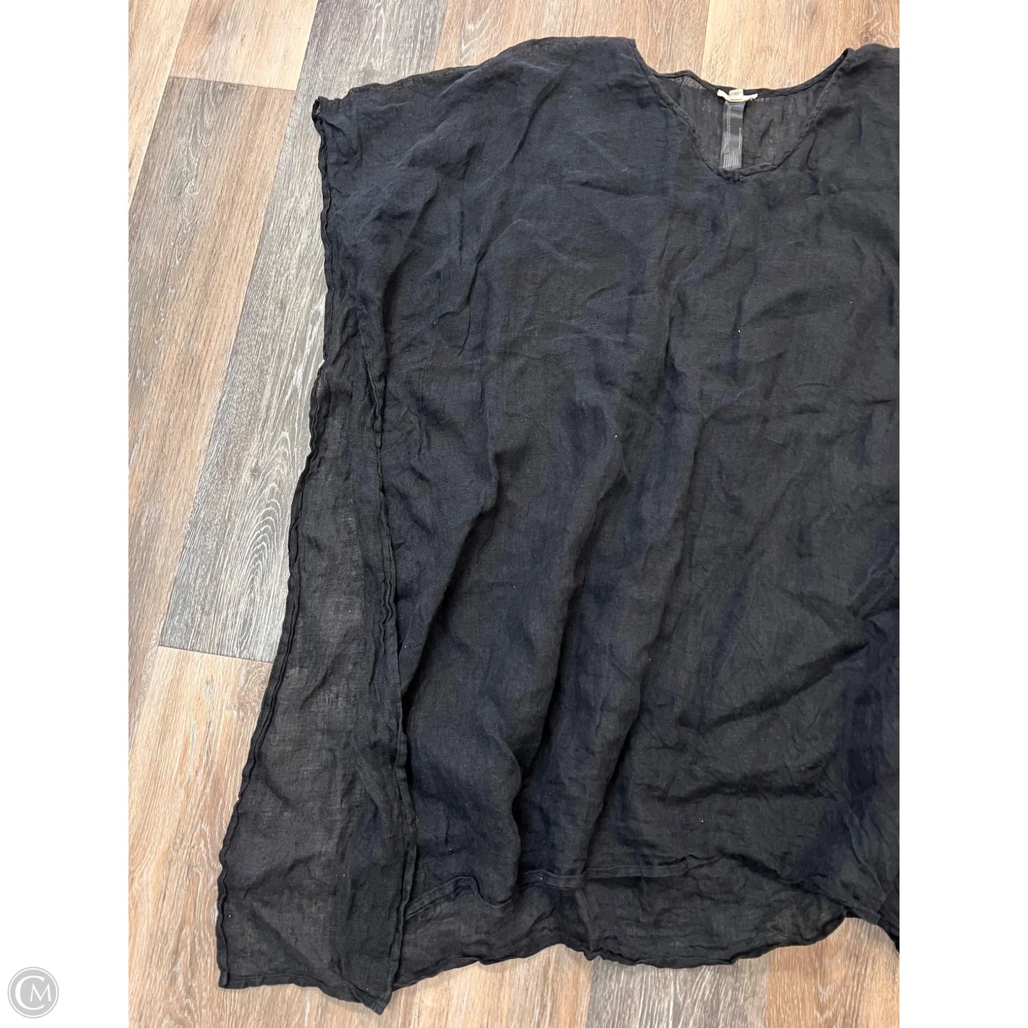 Swimwear Cover-up By Eileen Fisher In Black, Size: S/M