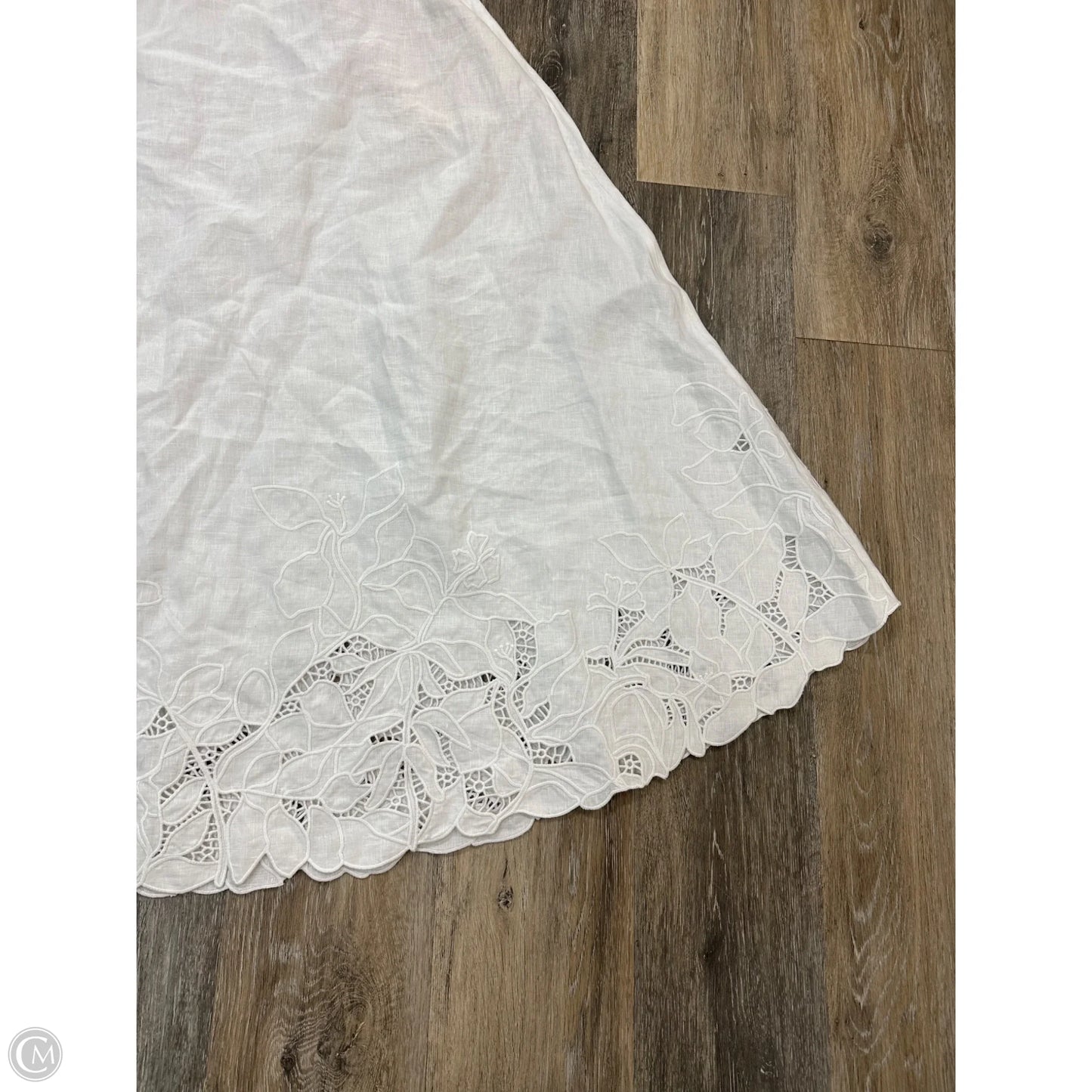 Skirt Designer By Lafayette 148 In White, Size: 12
