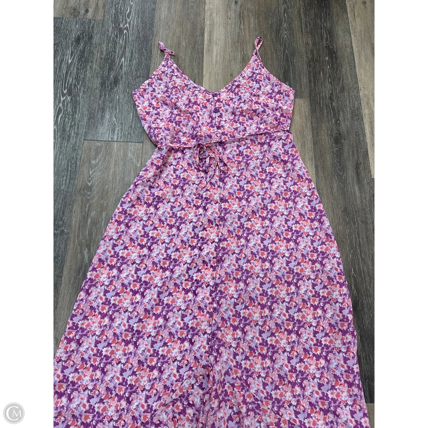Dress Casual Maxi By Pink Lily In Purple, Size: L