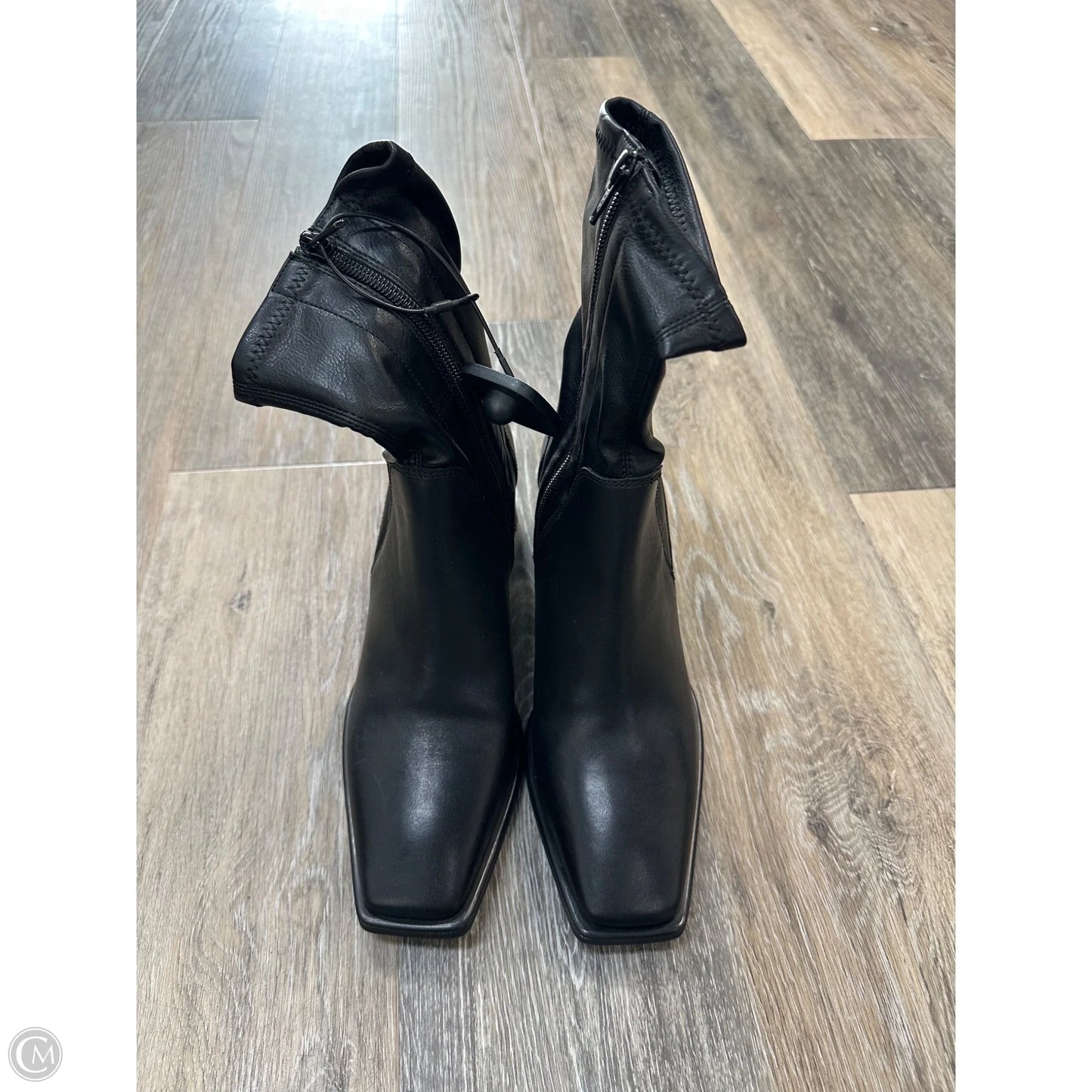 Boots Ankle Heels By Vagabond In Black, Size: 9