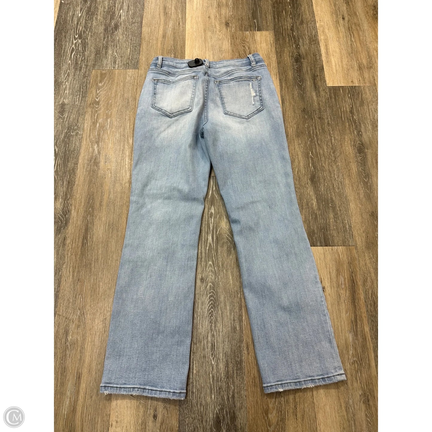 Jeans Straight By Mica In Blue Denim, Size: 6