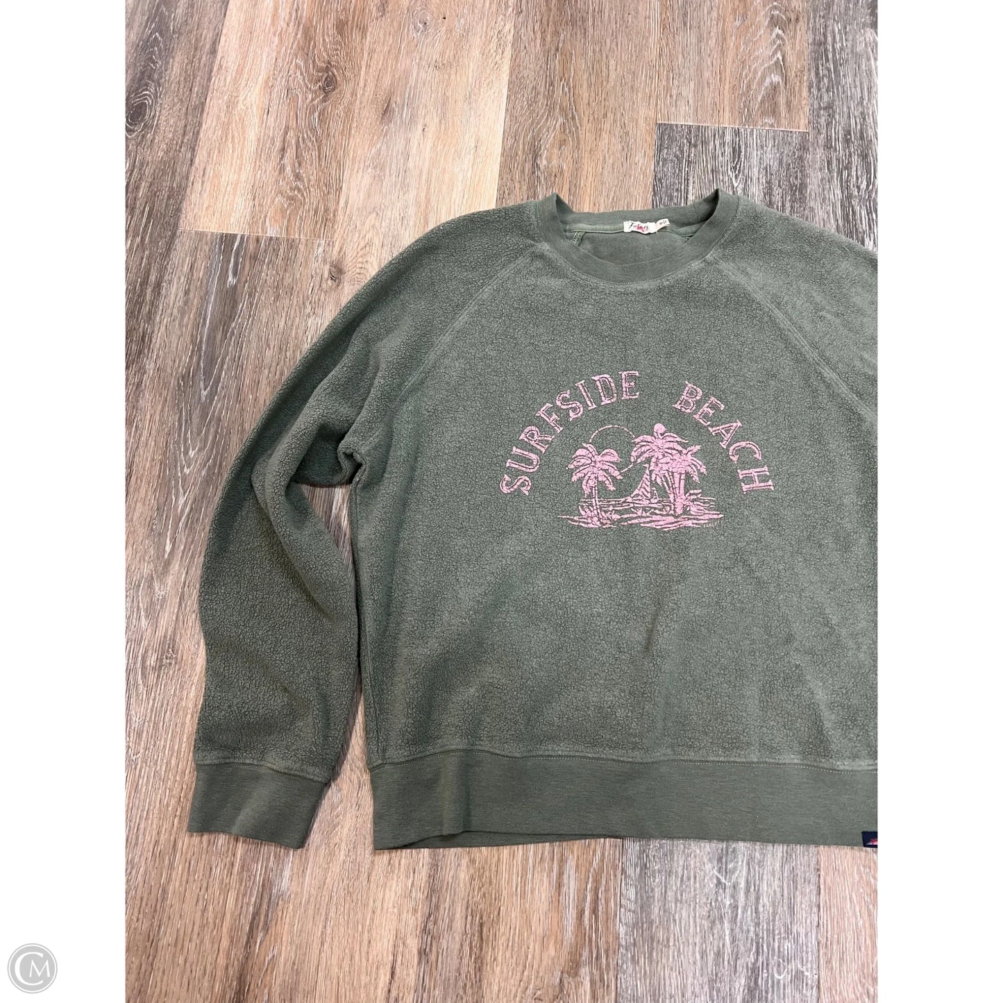 Sweatshirt Crewneck By Faherty In Green, Size: M