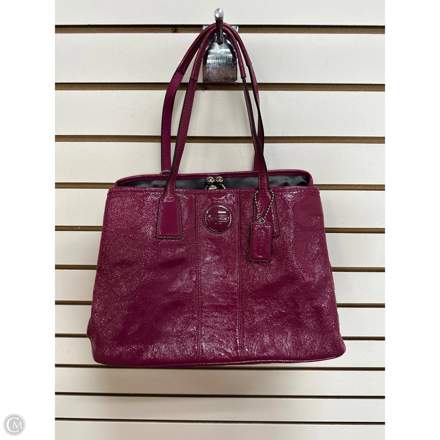 Handbag Designer By Coach, Size: Large