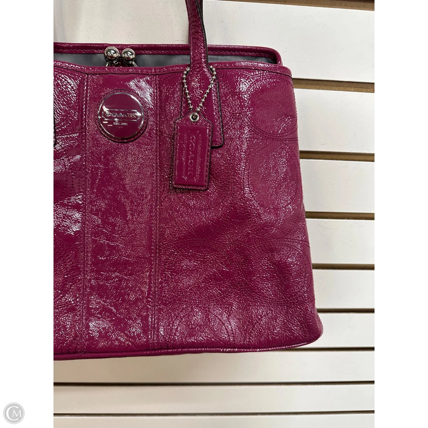 Handbag Designer By Coach, Size: Large