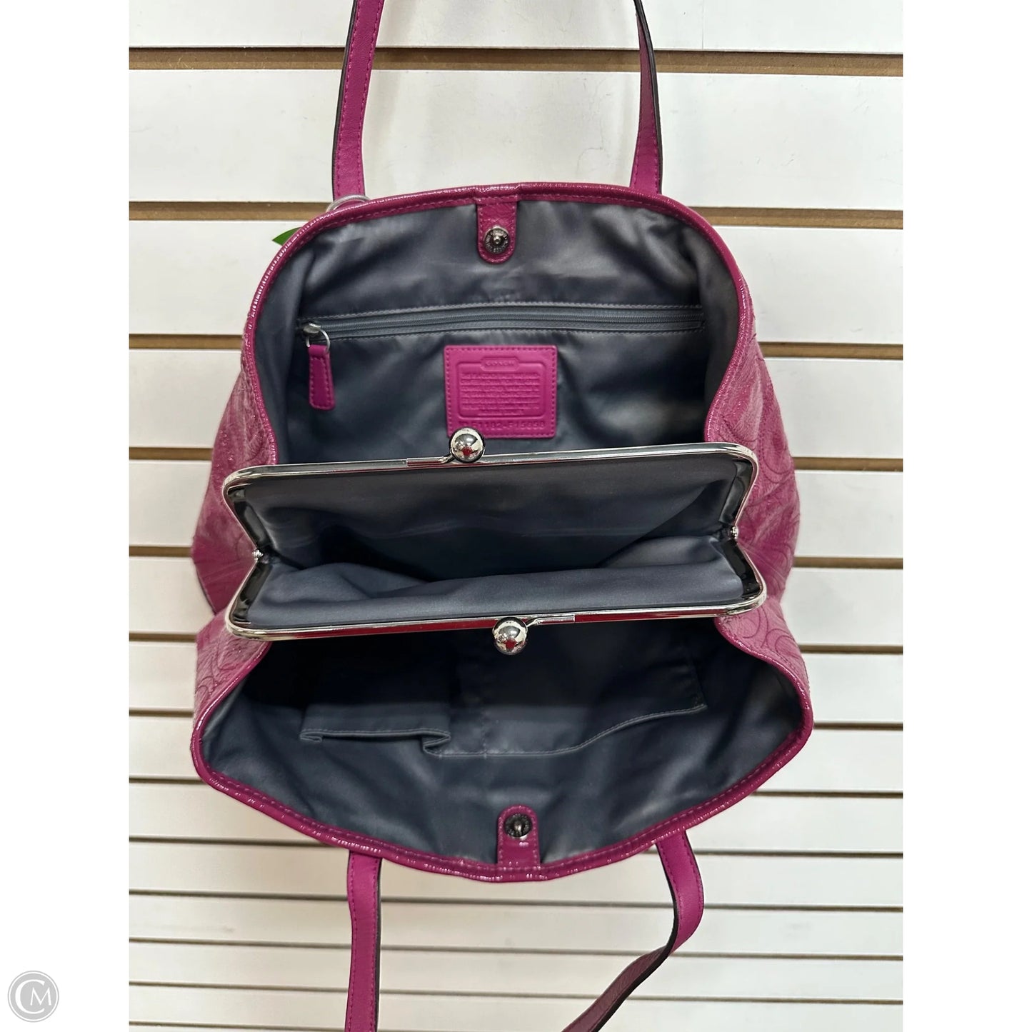 Handbag Designer By Coach, Size: Large