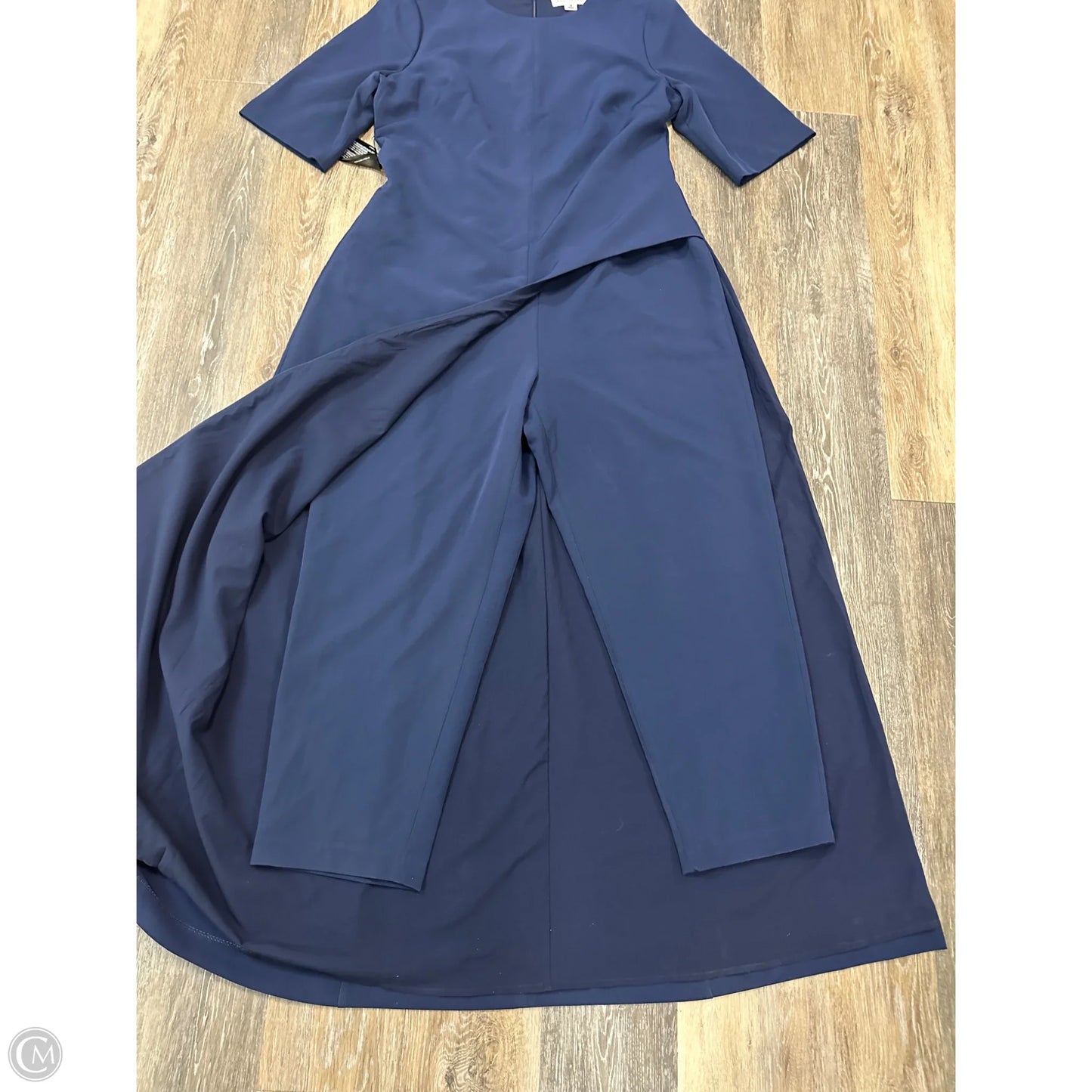 Jumpsuit By Kay Unger In Navy, Size: 16