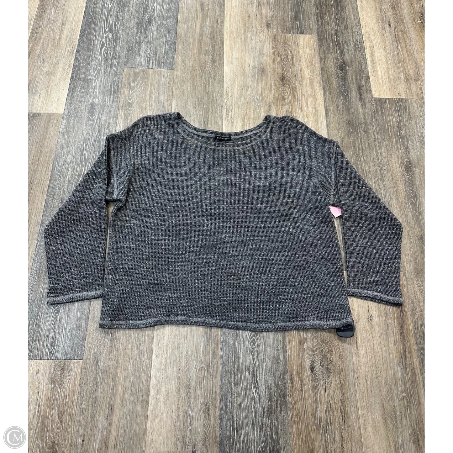Sweater By Eileen Fisher In Grey, Size: L