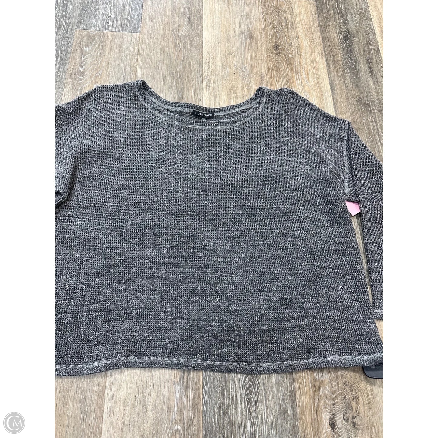 Sweater By Eileen Fisher In Grey, Size: L
