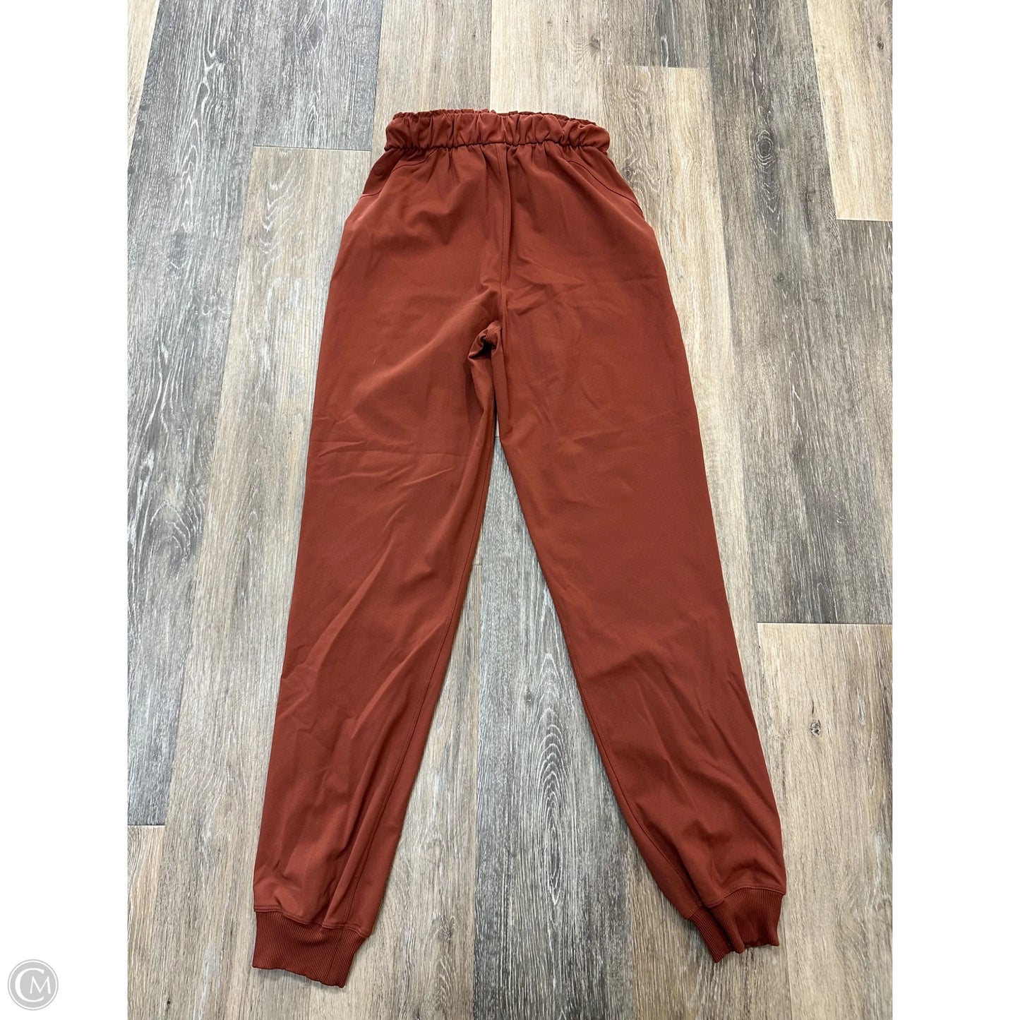 Athletic Pants By Lululemon In Orange, Size: 2