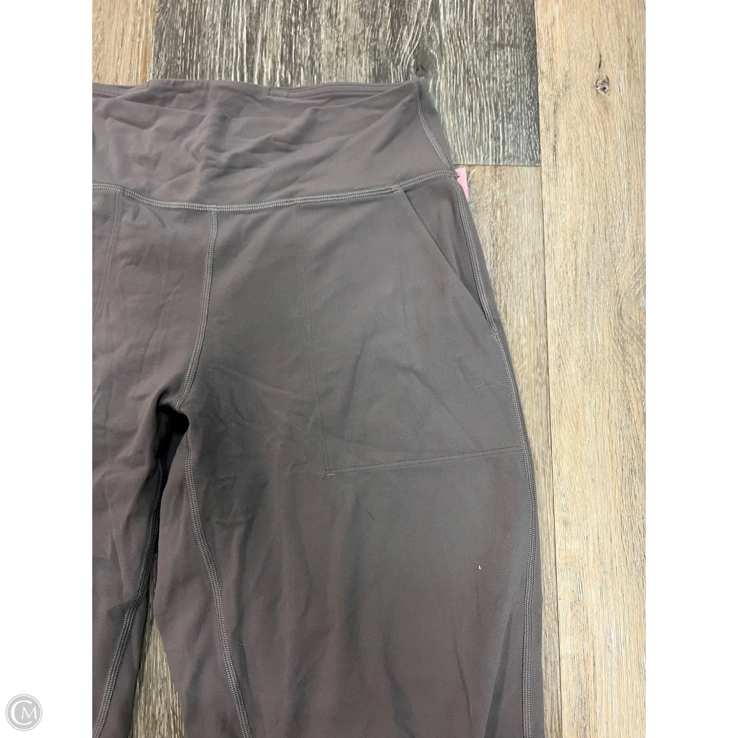 Athletic Pants By Lululemon In Grey, Size: 8