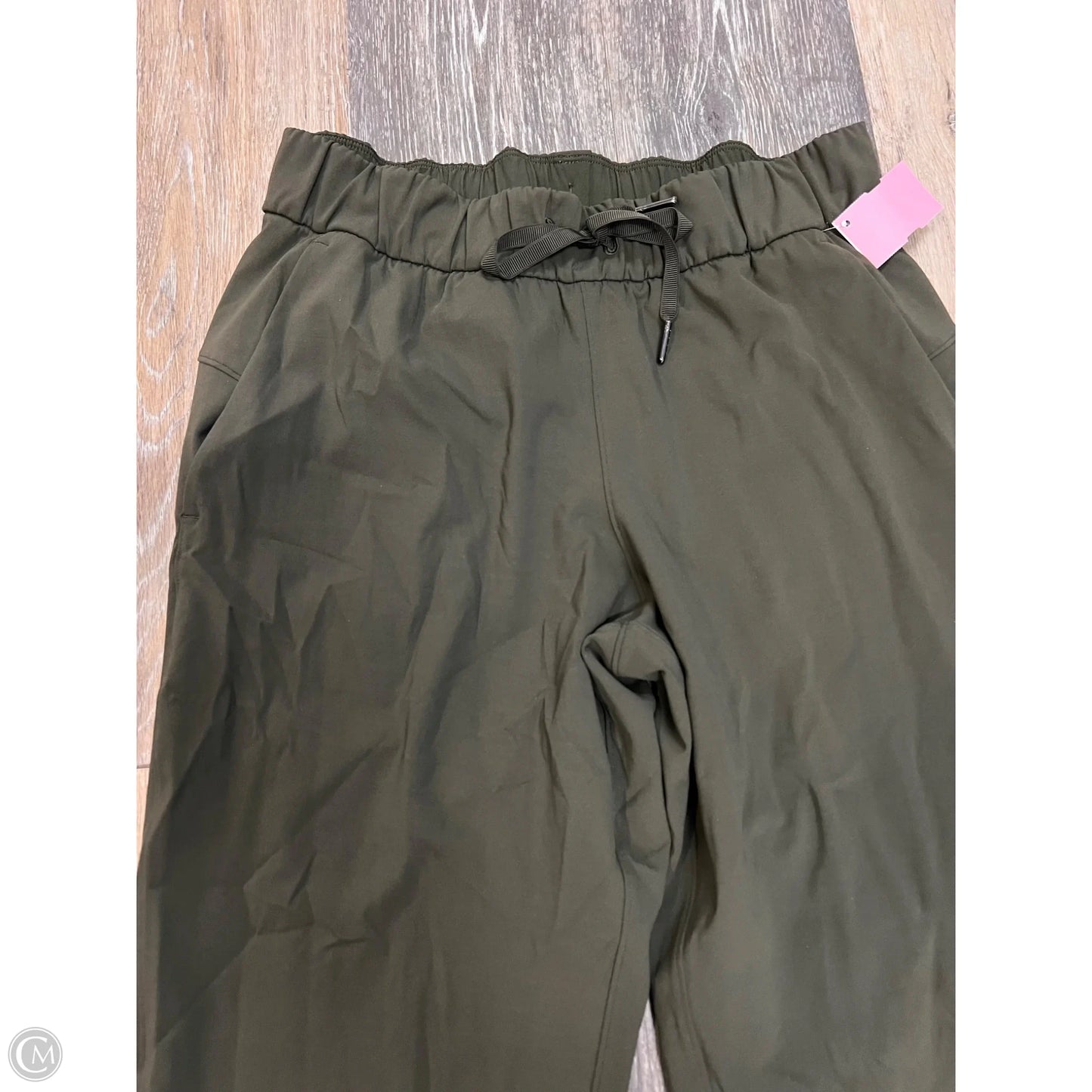 Athletic Pants By Lululemon In Green, Size: 6