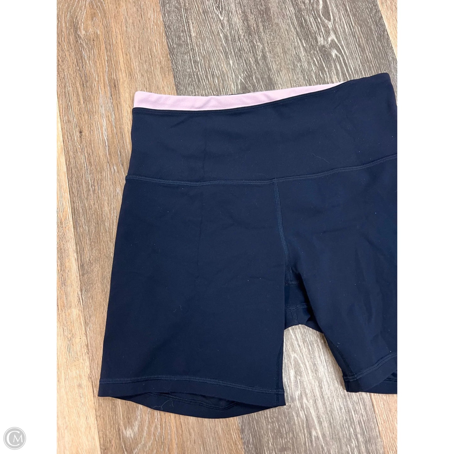Athletic Shorts By Lululemon In Navy, Size: 8