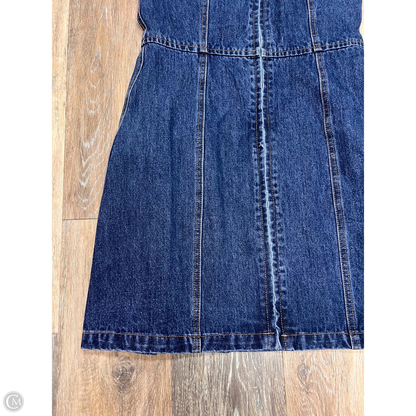 Dress Casual Short By Lulu In Blue Denim, Size: S