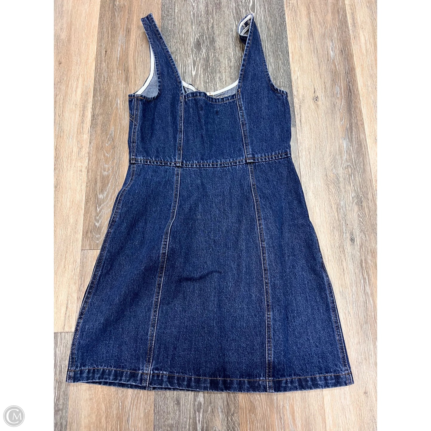 Dress Casual Short By Lulu In Blue Denim, Size: S
