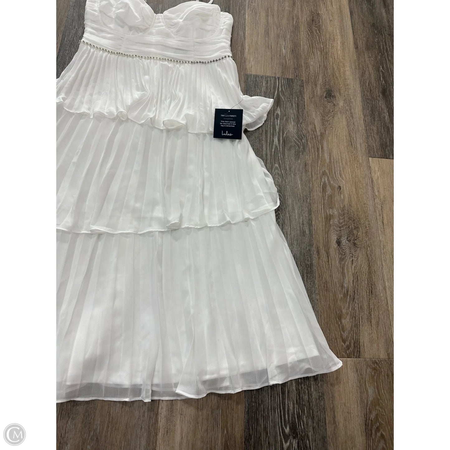 Dress Party Long By Lulu In White, Size: M