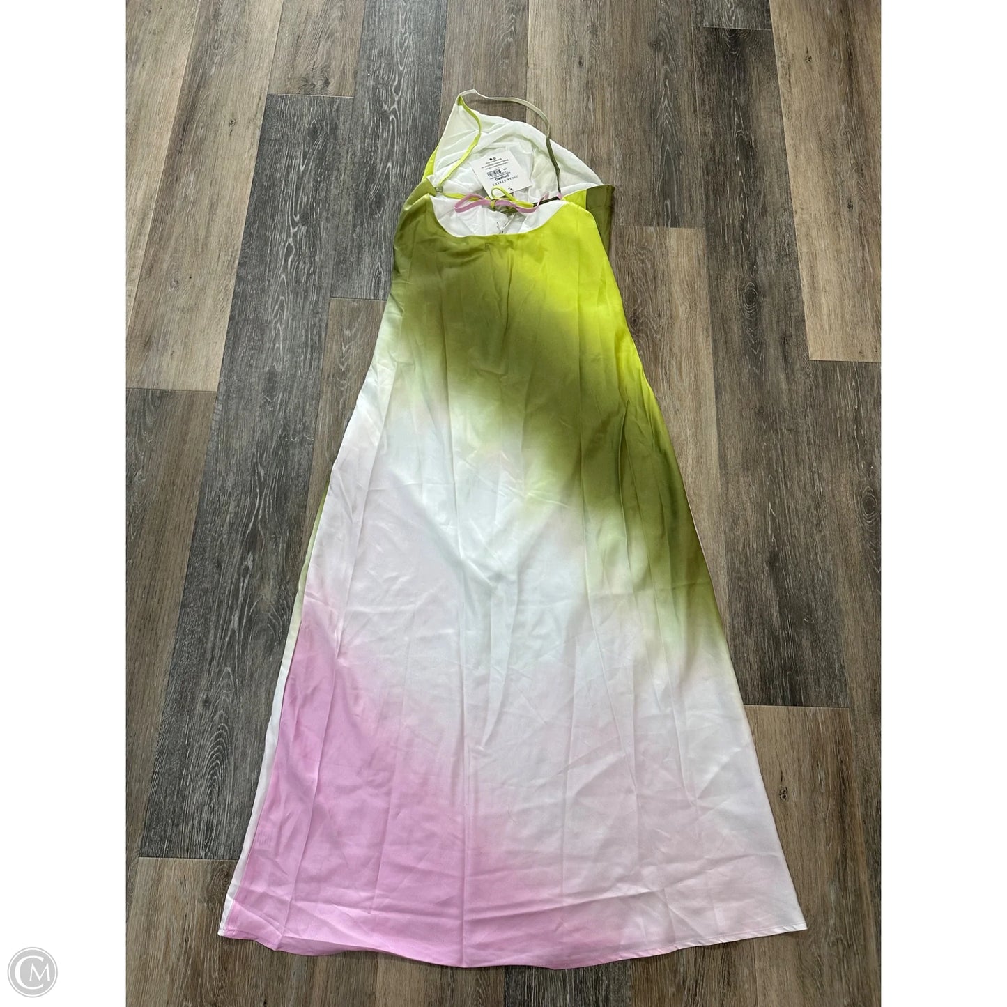 Dress Party Long By Showpo In Green & Purple, Size: L