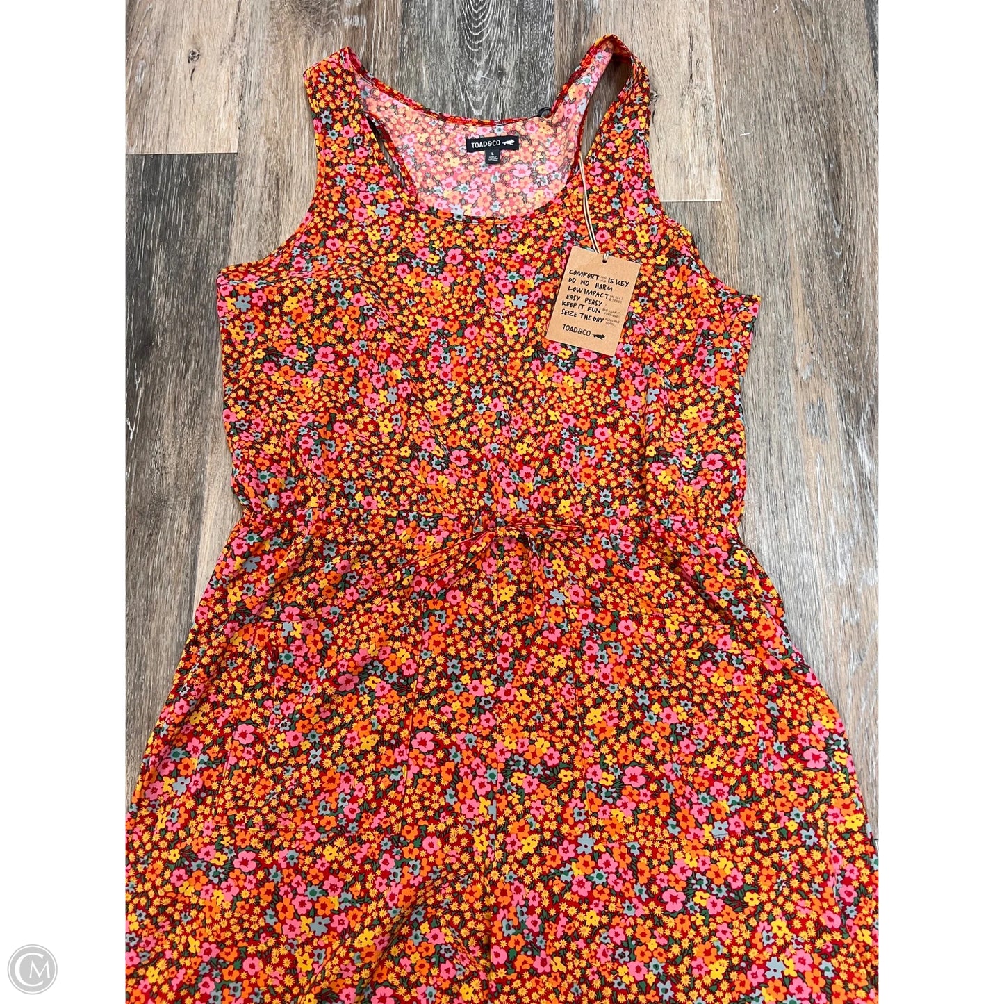 Jumpsuit By Toad & Co In Floral Print, Size: L