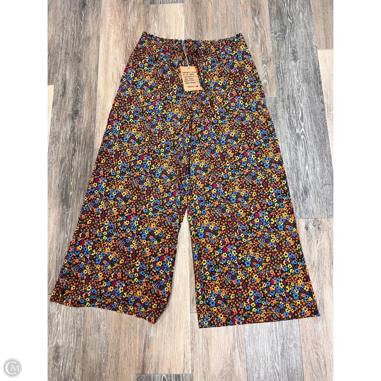 Pants Set 2pc By Toad & Co In Floral Print, Size: M