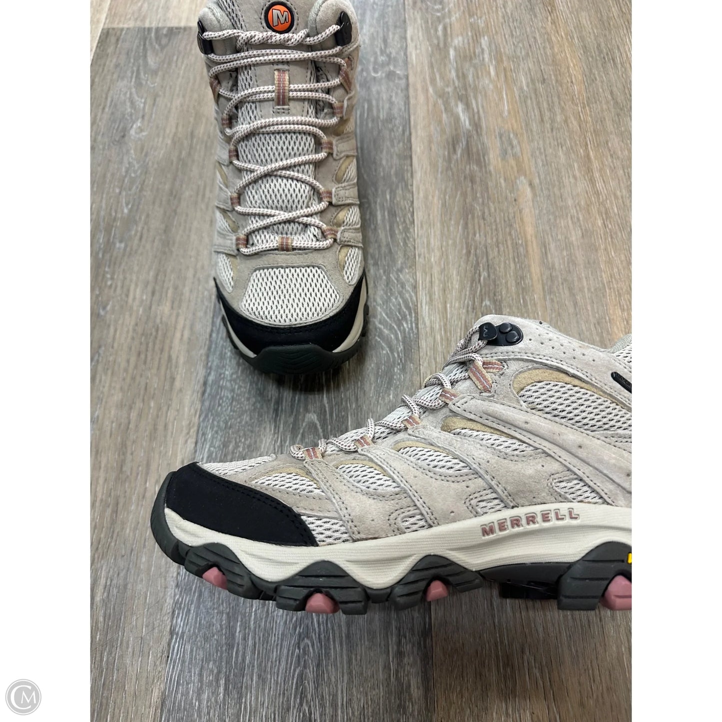 Boots Hiking By Merrell In Tan, Size: 11
