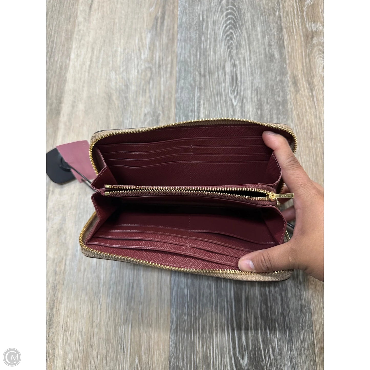 Wallet Designer By Coach, Size: Medium