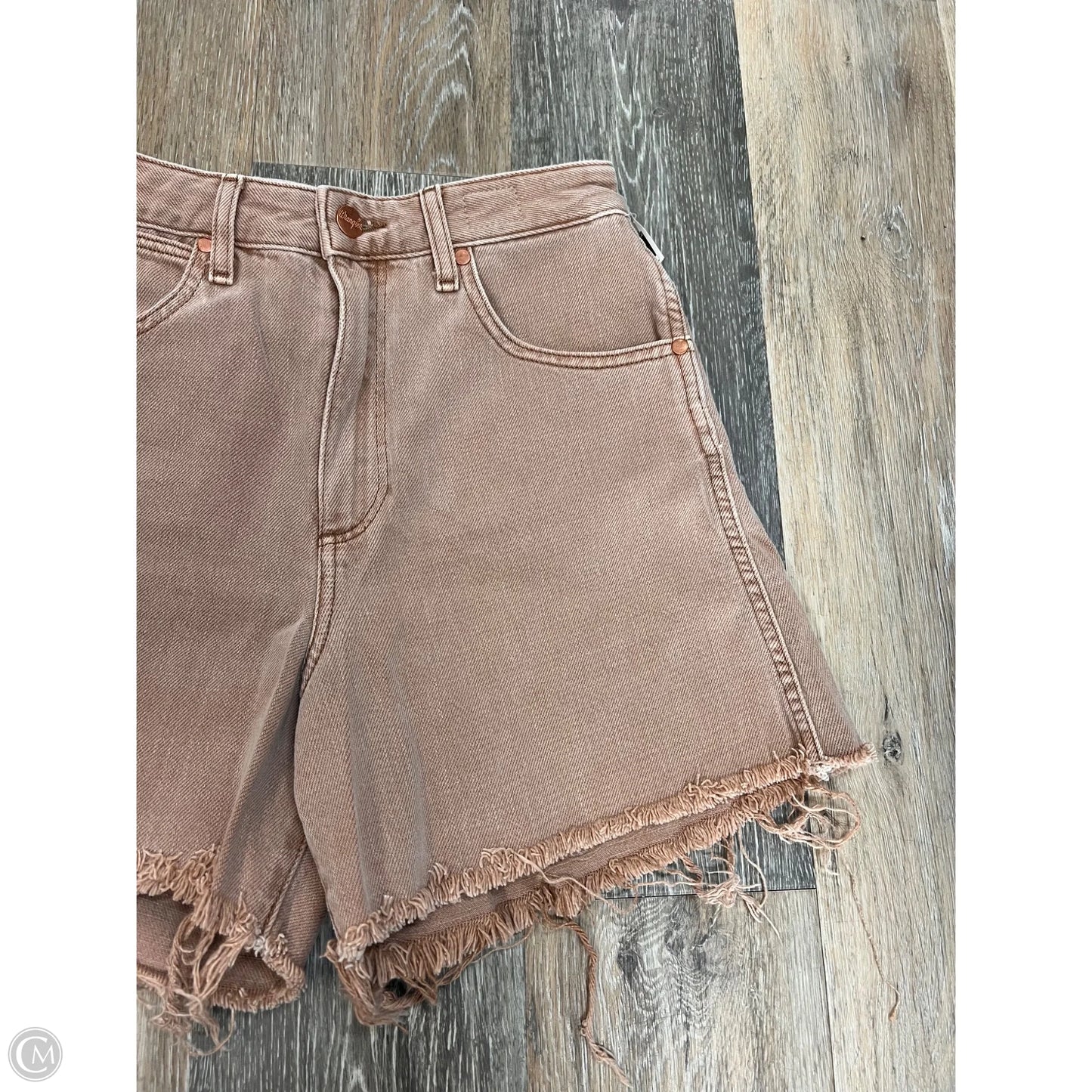 Shorts By Wrangler In Brown Denim, Size: 2/26