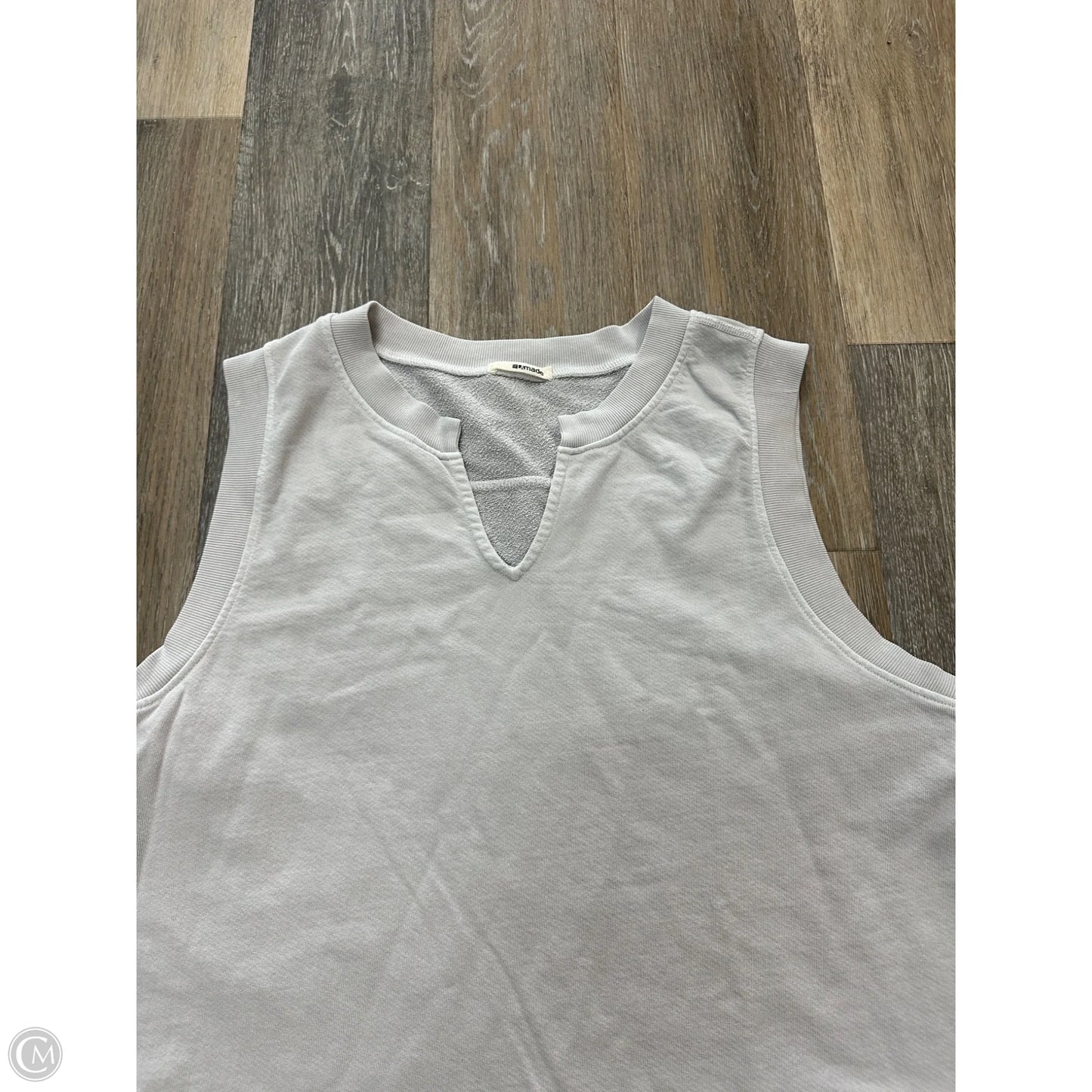 Top Short Sleeve By La Made In Grey, Size: Xl