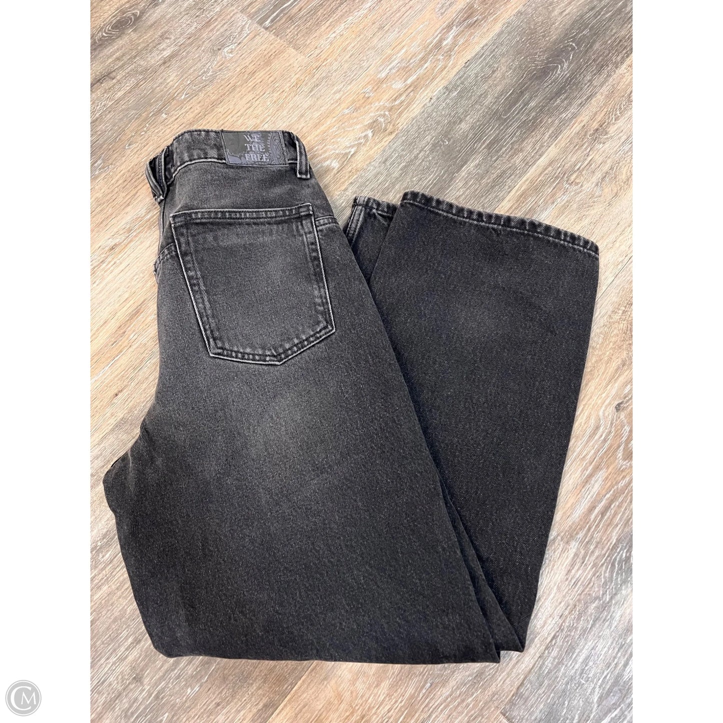Jeans Boyfriend By We The Free In Black Denim, Size: 2l