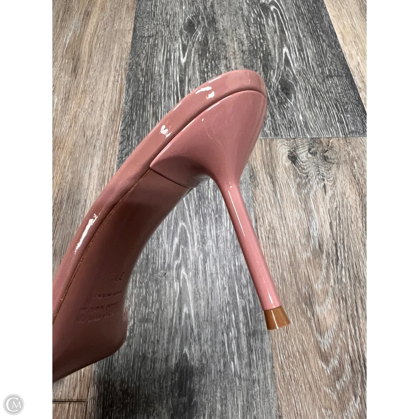 Designer Sandals Heels Stiletto By Paris Texas In Pink, Size: 7.5/37.5