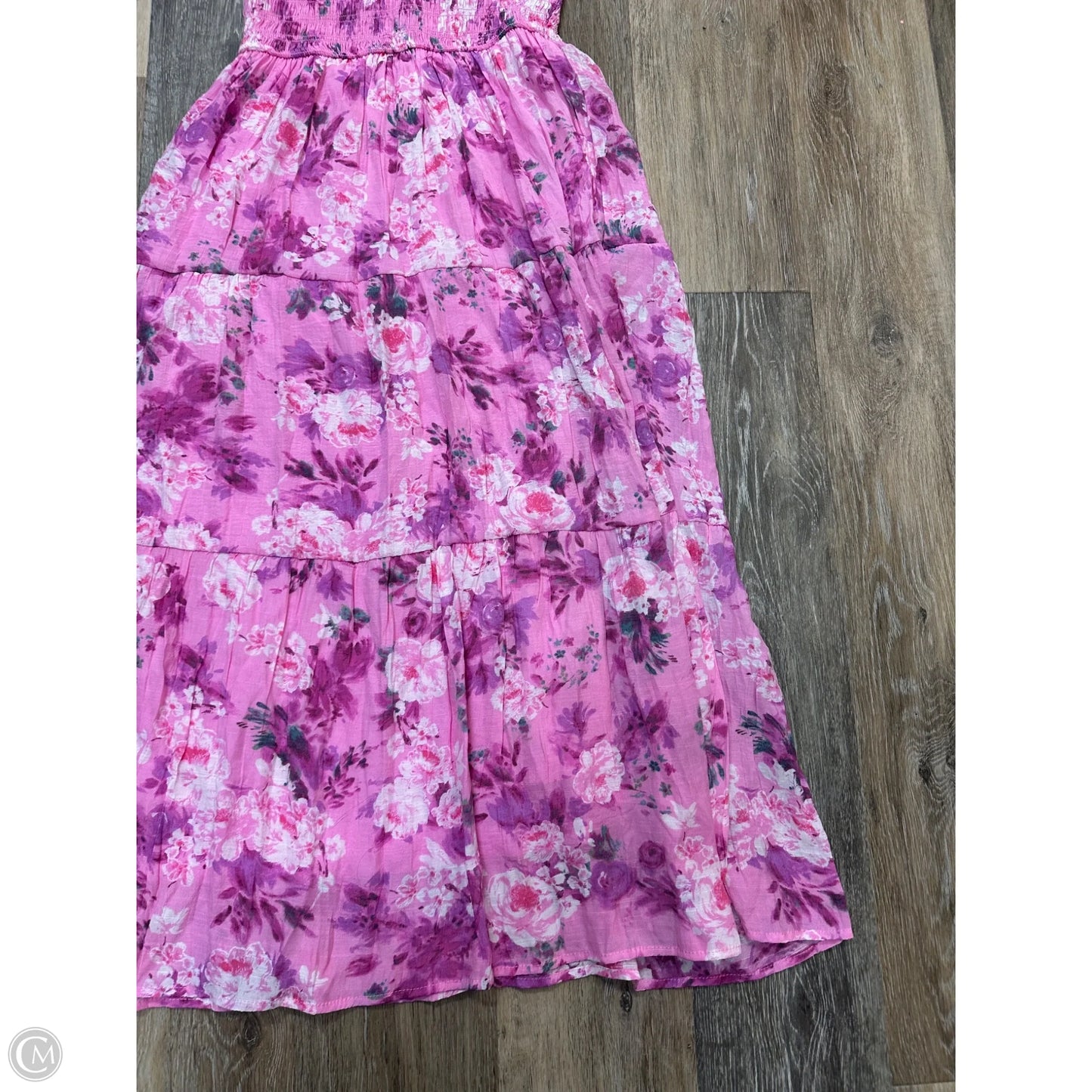 Dress Casual Maxi By Leela & Lavender In Floral Print, Size: S