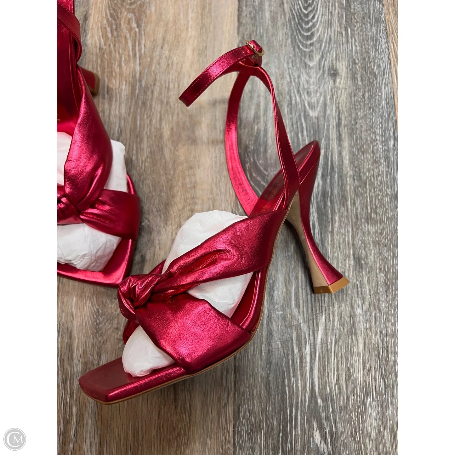 Sandals Designer By Stuart Weitzman In Pink, Size: 10